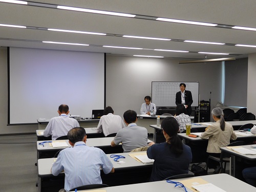 ぐんま環境学校(エコカレッジ)第1回目 開講式(環境政策課長挨拶)の画像