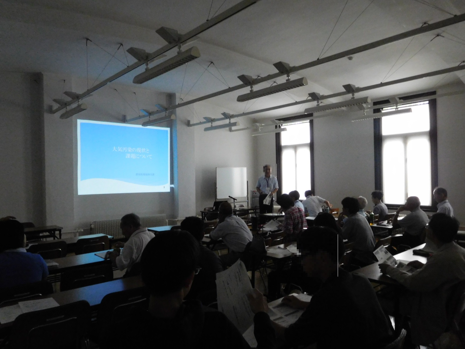 ぐんま環境学校(エコカレッジ)第7回目 講義「大気保全について」の画像