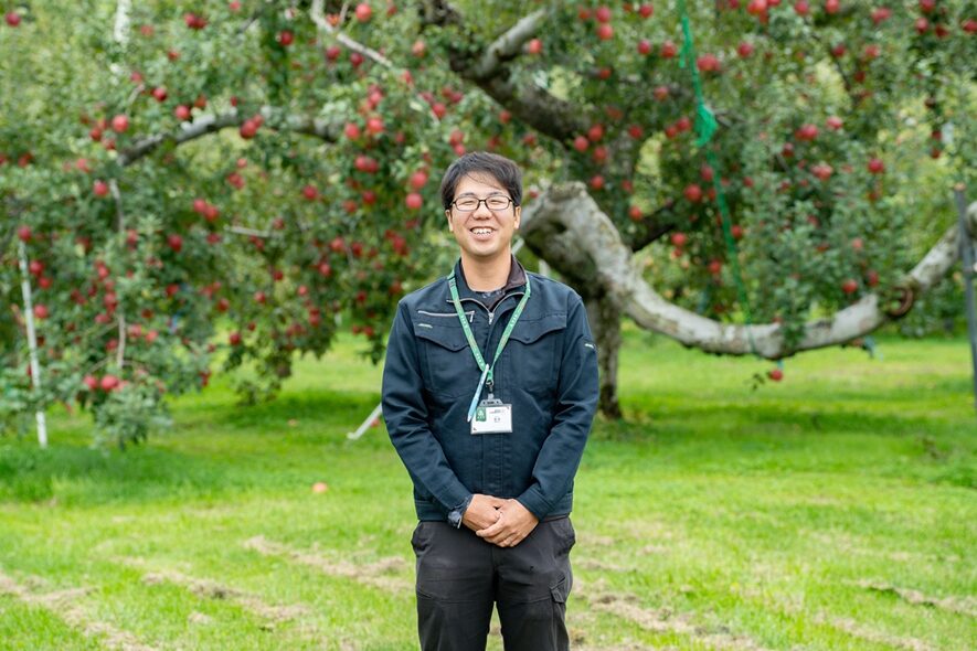 リンゴ栽培の気候変動対策